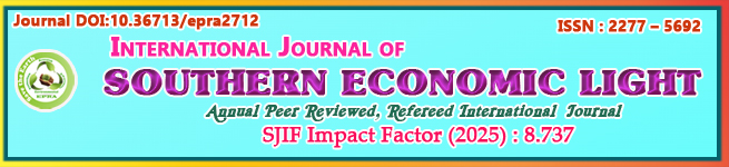  International Journal of Southern Economic Light (JSEL)