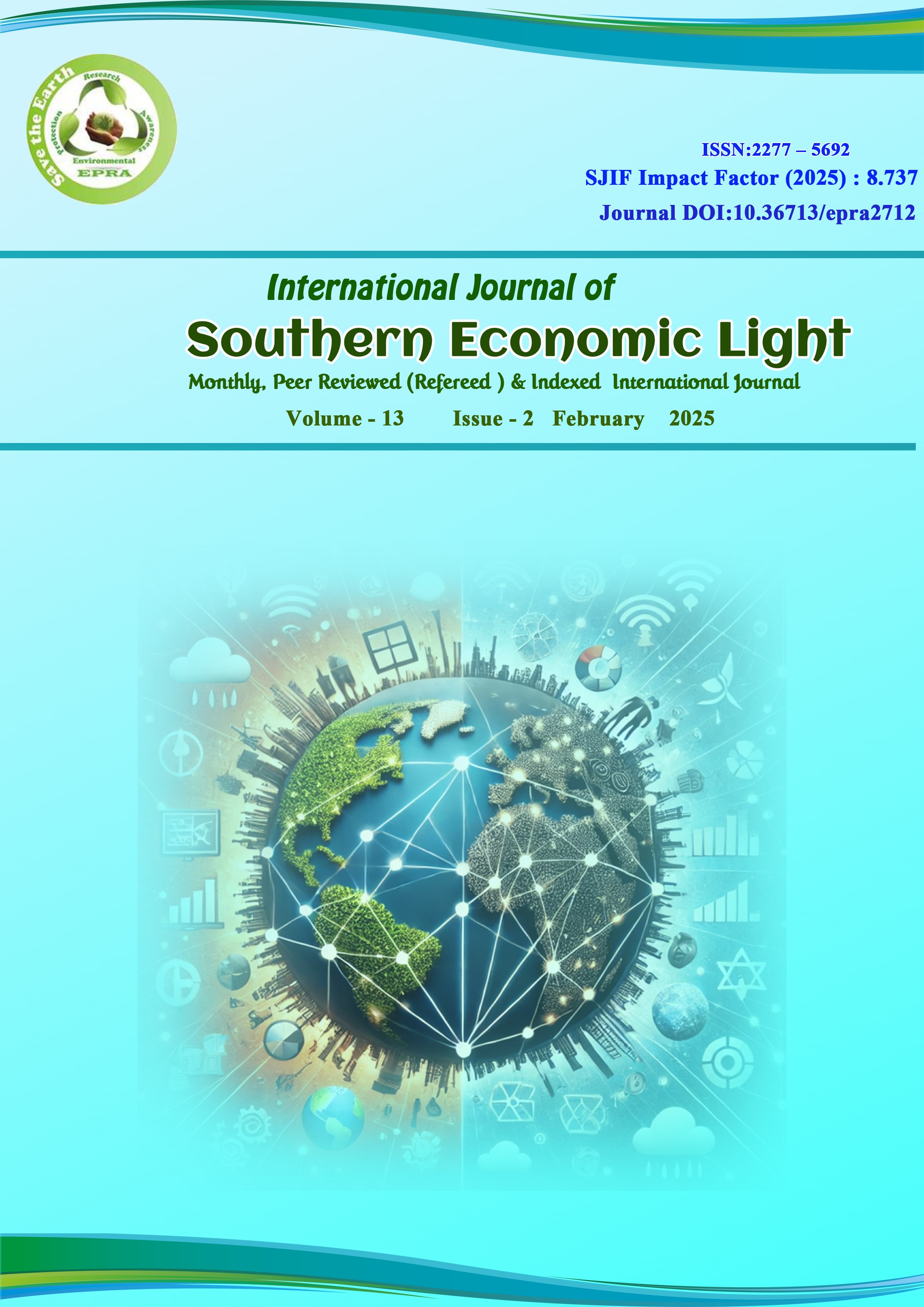  International Journal of Southern Economic Light (JSEL)