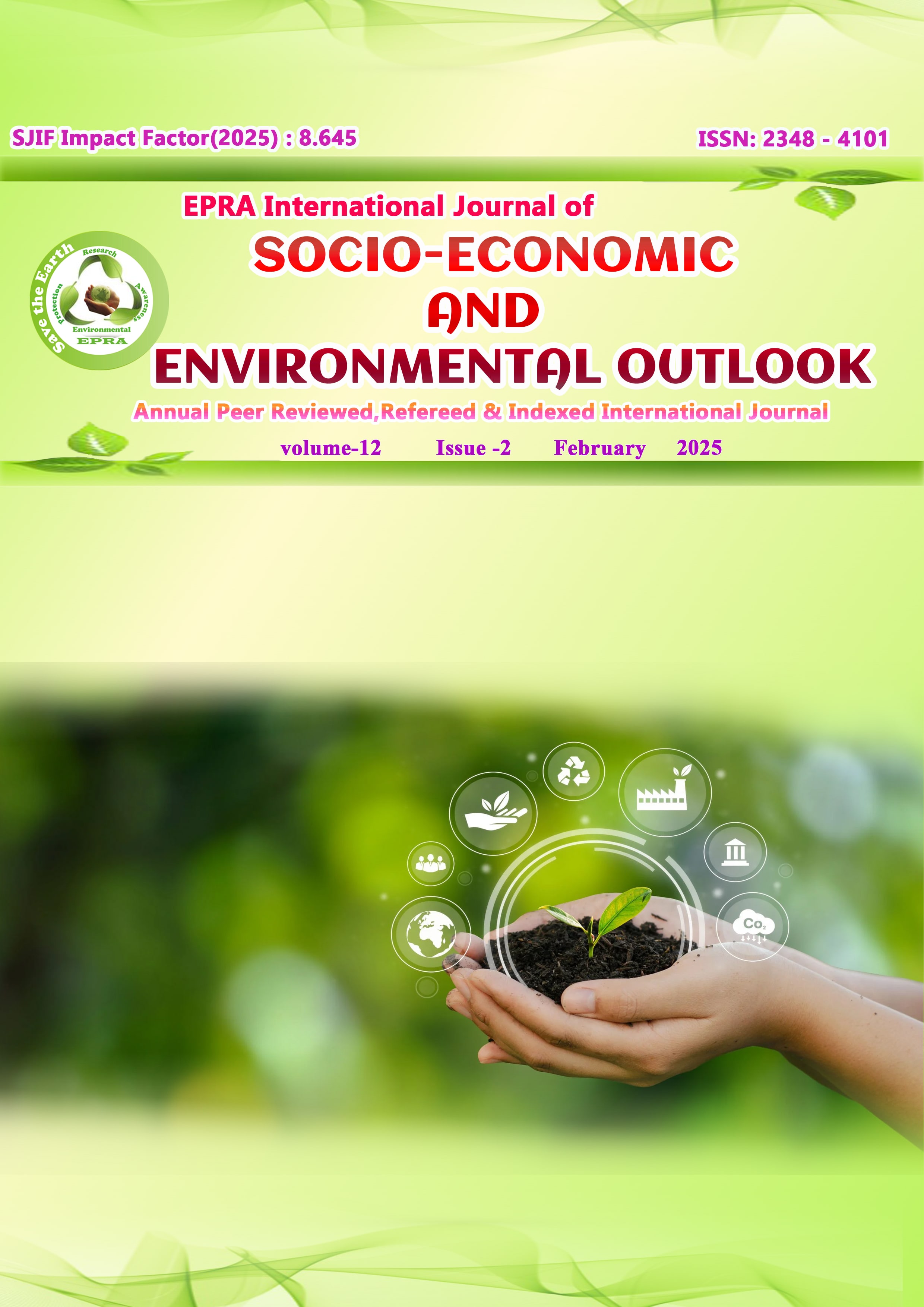 EPRA International Journal of Socio-Economic and Environmental Outlook(SEEO)